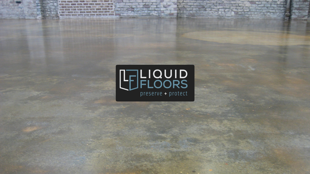 Art Store Industrial Stained Concrete Floor Savannah Georgia Liquid Floors After