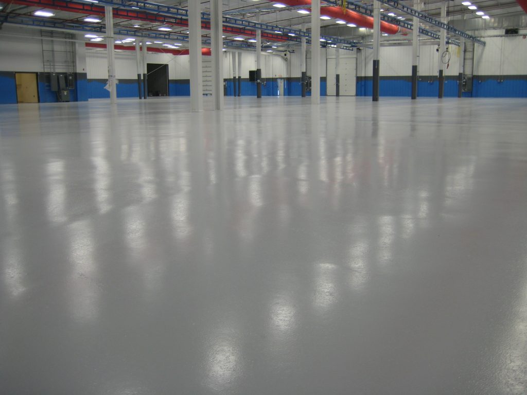 Manufacturing epoxy resinous floor coatings