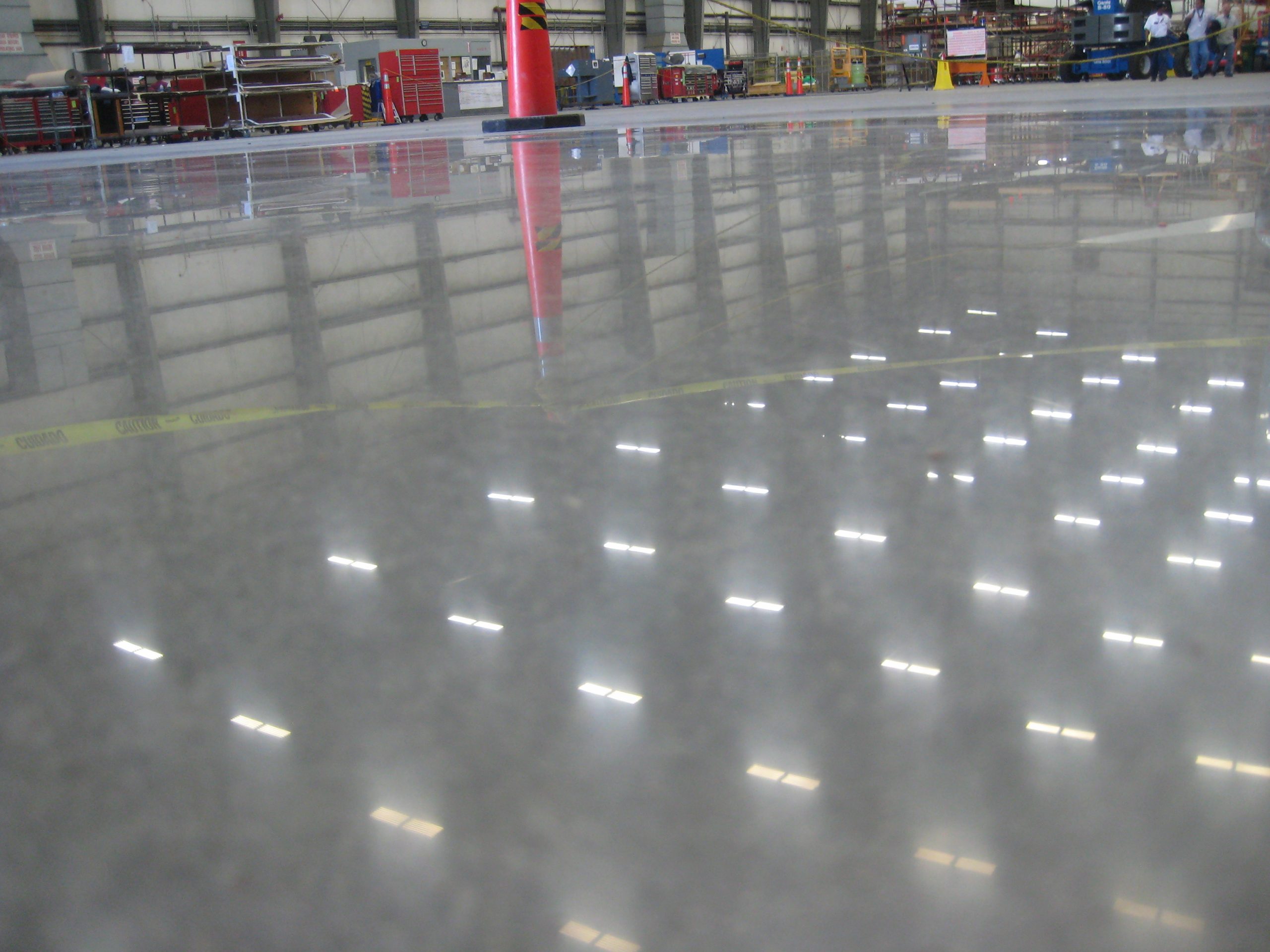 Warehouse Concrete Polishing at Dry Concrete Polishing by Liquid Floors